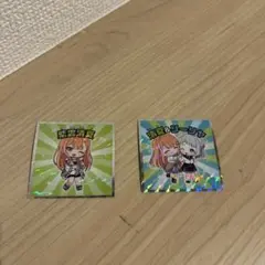 学園アイドルマスターマンチョコ　シール２枚