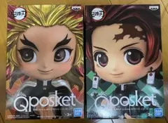 Qposket 鬼滅の刃 竈門炭治郎 煉獄杏寿郎 フィギュア Q posket