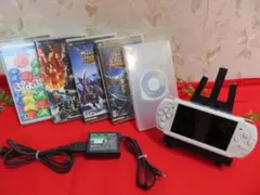 6RR1805　PSP3000 本体のみ＋ソフト５本セット