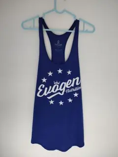 Evogen タンクトップ　リンガータンク Mサイズ 青