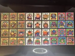 【9弾すくみコンプセット 】旧ビックリマンシール チョコ版すくみ36枚フルコンプ