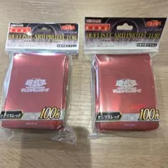 遊戯王 スリーブ オシリスレッド 40枚 初期 GX - メルカリ