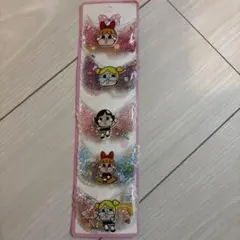 クライベイビー　パワーパフガールズ ヘアクリップ5個セット ヘアピン
