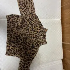 BABY GIRL ヒョウ柄 フリース L