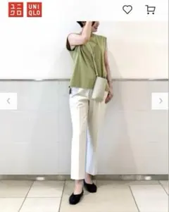 美品ユニクロスマートアンクルパンツMサイズ