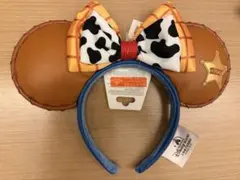 上海ディズニーランド　トイストーリー　ウッディ　カチューシャ