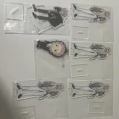 WINDBREAKER 桐生三輝 アクリルスタンド5個セット ラバーキーホルダー