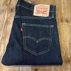 リーバイス511 W32 L32 濃紺 ストレッチ デニム 美品