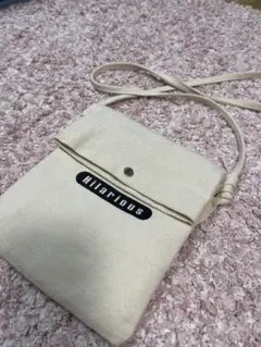Hilarious ショルダーバッグ ベージュ