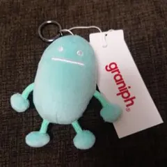 シャドー グラニフ graniph 札幌 限定 ぬいぐるみ マスコット 水色