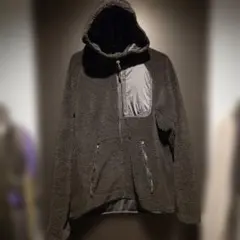 NIKESB ボアフリースジャケット ボアパーカー ブラック M