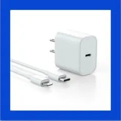 iPhone 充電器 急速充電 Lightninng ケーブル 2m付き