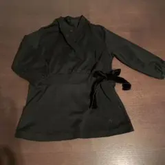 コムサデモード　黒カットソー　90