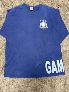 GILDAN 長袖Tシャツ ロンT ネイビー 紺のサムネイル