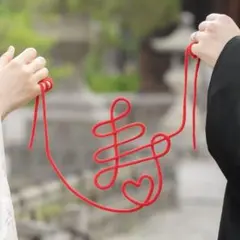 Agata 赤い糸 寿 20cm 前撮り フォト 和装 結婚式