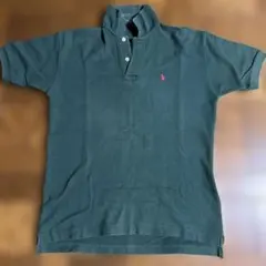 Polo by Ralph Lauren 人気のダークグリーン ポロシャツ L