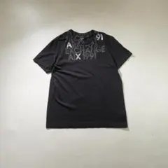 ARMANI EXCHANGE ロゴプリント半袖Tシャツ ブラック/XW230