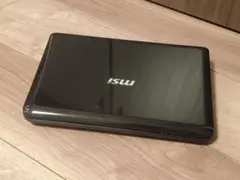 MSI ノートPC ブラックwindow xpノートブック　ノートパソコン10型のサムネイル