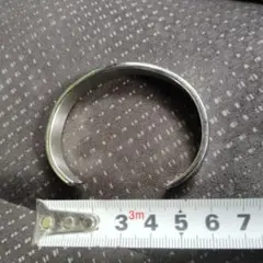 ステンレススチール バングル 約6cm