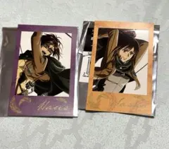 進撃の巨人　Attack on Memory インスタントフォト風 2点セット