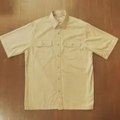 Carhartt RELAXED FIT 半袖ワークシャツ カーキ 表記L