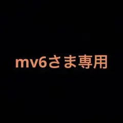 mv6さま専用