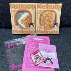 ☆Mellojoy メロジョイ クリームワッフル スクエア、サンカク ムース
