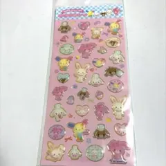 キラフチ 樹脂盛りシール サンリオ シュガーバニーズ ウサハナ うさぎ 定価以下のサムネイル