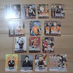 ハイキュー　バボカ　烏野　3枚セット　田中　東峰旭　西谷夕