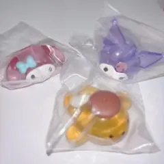 サンリオキャラクターズ ファッションリング オーロラコレクション　3個セット