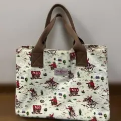 Cath Kidston カウボーイ柄 トートバッグのサムネイル