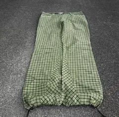 00s archive OAKLEY check pants y2k teck