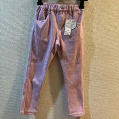 KIDS ストレッチスリムパンツ ピンク 120のサムネイル