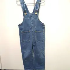 韓国子供服　デニムサロペット　オーバーオール 100cm