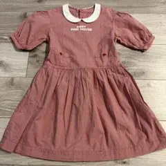 BABY PINKHOUSE ピンクハウス　赤ギンガムチェック　ワンピース