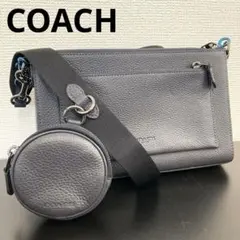 COACH ホールデン クロスボディバッグ　2way ネイビー