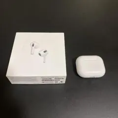 AirPods （第3世代）本体 ホワイト 充電ケース付き