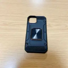 iPhone 13 iPhone 14 ケース　ブラック　リング付　おしゃれ