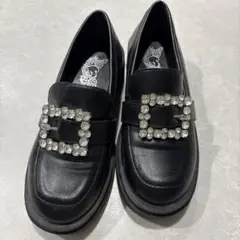 ラブハンター ブラックローファー Mサイズ