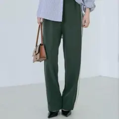 coca★カットジョーゼットサイドラインパンツ