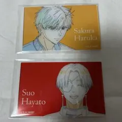 ウインドブレーカー　蘇芳　桜　アクリルカード　AGF アニプレックス