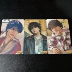 菊池風磨/松島聡　timelesz MOMENTUM CD 封入トレカ3種コンプ