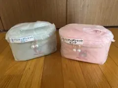 メゾピアノ 一番くじ バニティポシェット ピンク ブルー　2種セット
