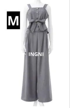 INGNI サロペット グレー Mサイズのサムネイル