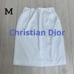 Christian Dior 白 タイトスカート 9号 シンプル 日本製のサムネイル
