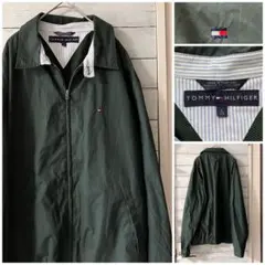 TOMMY HILFIGER　ブルゾン　スウィングトップ　内メッシュ　古着屋購入