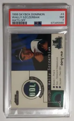 WALLY SZCZERBIAK SKYBOX NBA キャップパッチカード