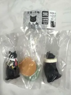 黒猫と首輪 セット