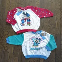 2枚セット　Disney　lics ミッキー トレーナー　100サイズ　 110