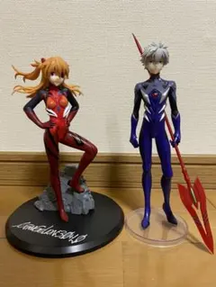 アスカ　カヲル　フィギュア2体セット